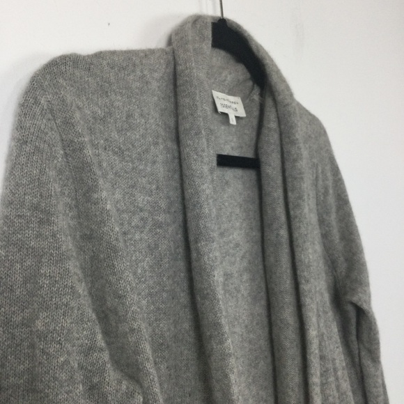 White + Warren Essential Cashmere Trapeze Cardigan - Picture 4 of 5